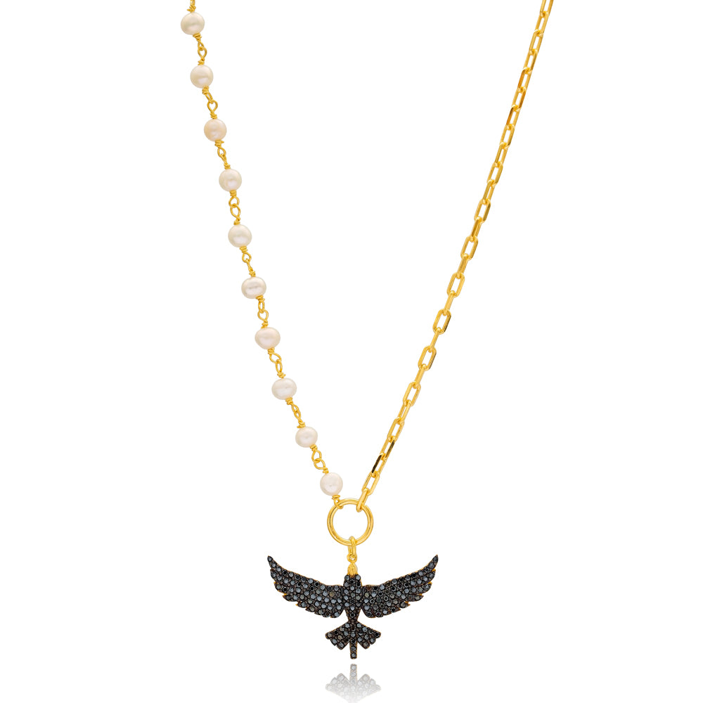 Chain Bird Necklace